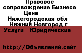 Правовое сопровождение Бизнеса  › Цена ­ 10 000 - Нижегородская обл., Нижний Новгород г. Услуги » Юридические   